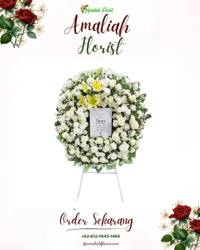 Krans Bunga Duka Cita di Cibuyur